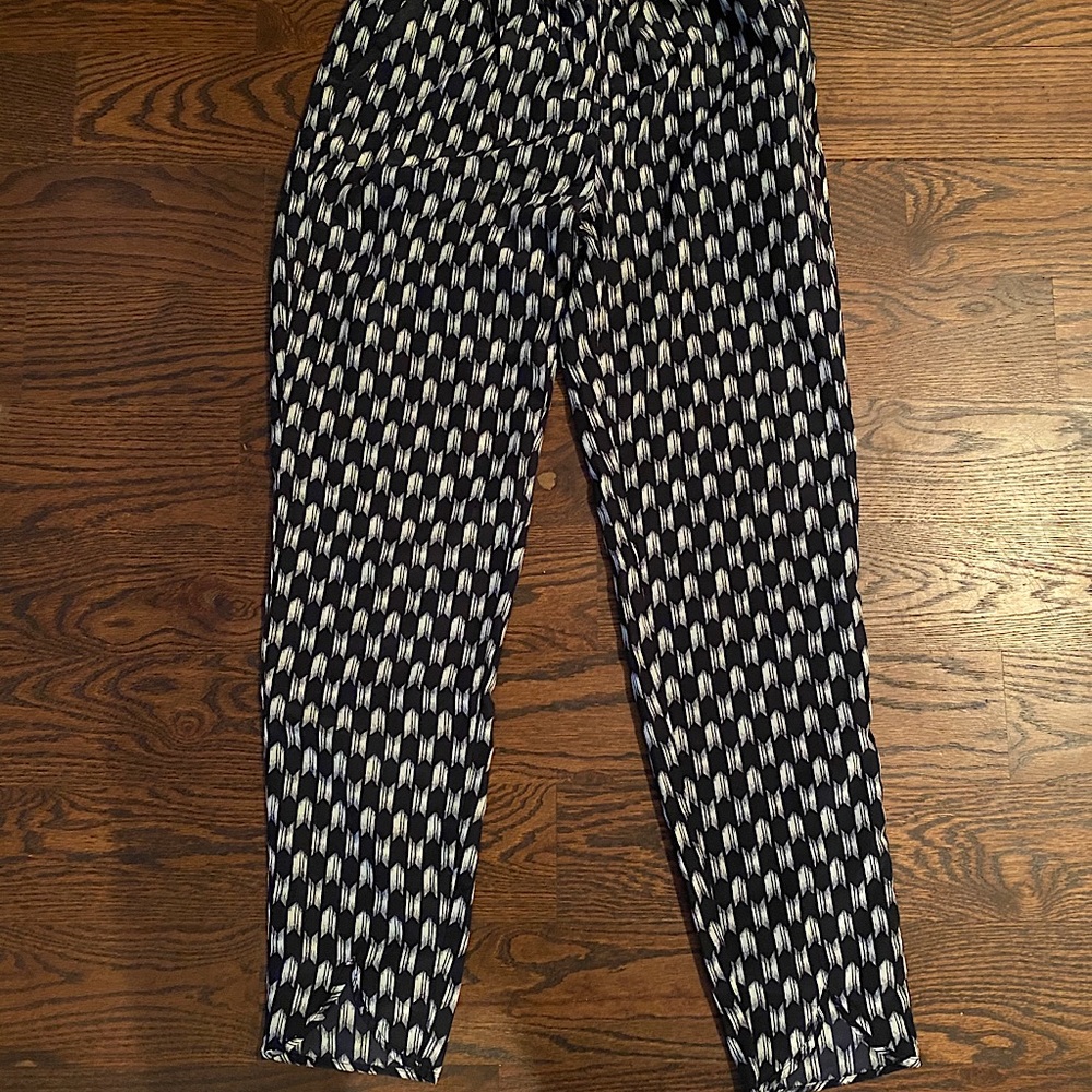 H&M Navy and White dress pants